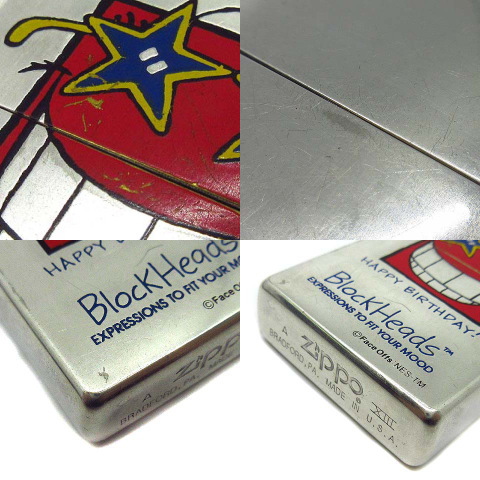 zippo Block Heads zippo Block Heads