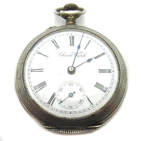 アールシュミット Schmid Watch 懐中時計 ローマン スモールセコンド 