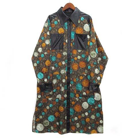 ロイスクレヨン Lois CRAYON 2022SS コイン ペイズリー ワンピース  