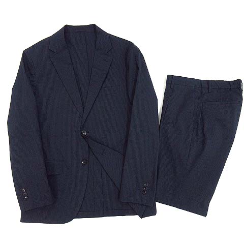 ユナイテッドアローズ UNITED ARROWS シアサッカー スーツ 上下 