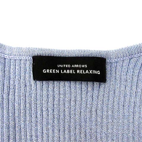 【美品】UNITED ARROWS グリーンレーベル 夏用 薄手 洗える UNITED ARROWS green label relaxing｜A+ TWPU トロピカル無地
