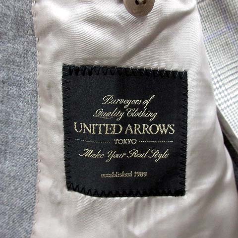 ユナイテッドアローズトーキョー リネン100% ジャケット 段返り 48 ユナイテッドアローズ UNITED ARROWS TOKYO ウール テーラード