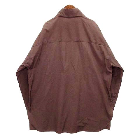フレイアイディー FRAY I.D 2021AW ロングポイント カラー シャツ 