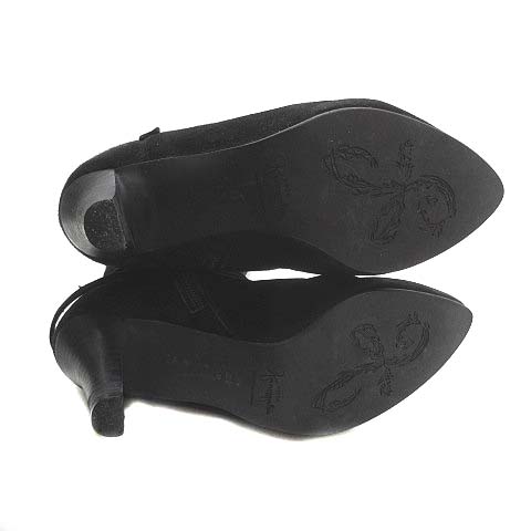 銀座かねまつ GINZA Kanematsu スエード ニーハイブーツ ロングブーツ