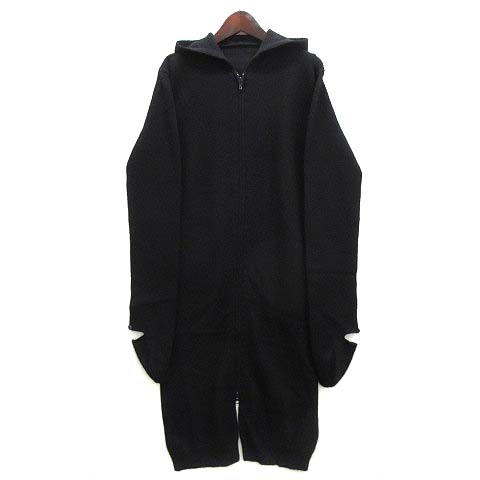 ヨウジヤマモト YOHJI YAMAMOTO 2004AW フード付き ジップアップ 