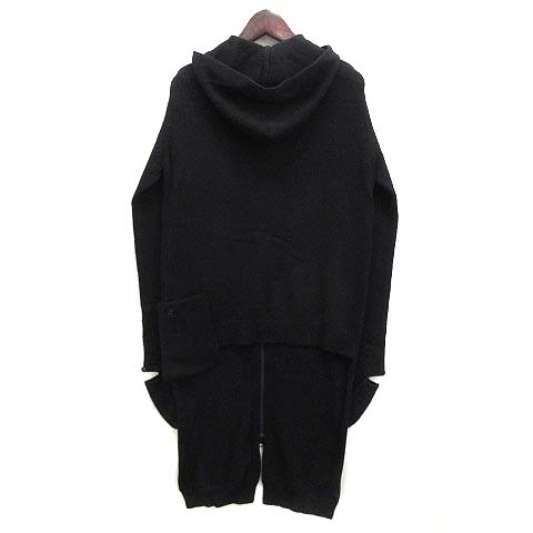 ヨウジヤマモト YOHJI YAMAMOTO 2004AW フード付き ジップアップ 