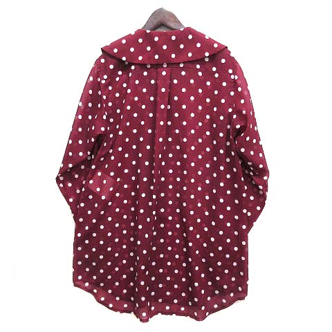 コムデギャルソン COMME des GARCONS コムコム 2022AW ドット 丸襟 