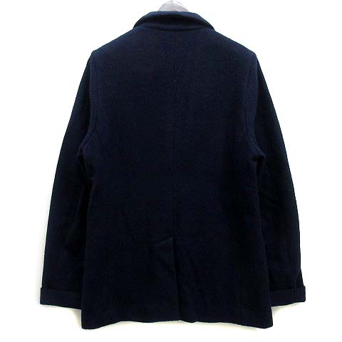ニュアンス niuhans ウール100% メルトン ショールカラー ジャケット 