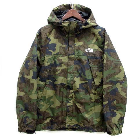 NORTH FACE つつみ ノースフェイス マウンテンパーカー 迷彩 メンズM