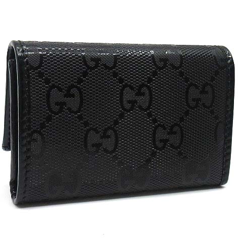 グッチ GUCCI インターロッキング GG インプリメ 6連 キーケース 
