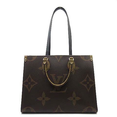 極美品✨最新IC✨ヴィトン ジャイアントモノグラムリバース オンザゴーMM ルイ ヴィトン モノグラムジャイアントリバース オンザゴー MM 2WAY