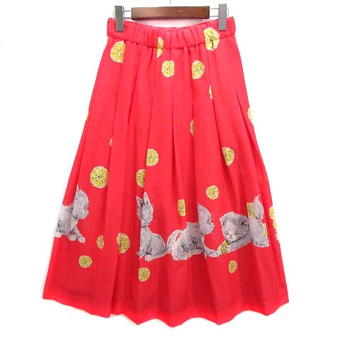 未使用品 フランシュリッペ franche lippee オリプリ 丈長 スカート  