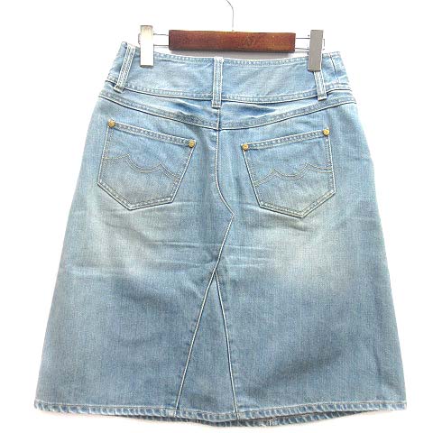 【17日まで限定価格】フランシュリッペ　デニムスカート　フレア　うさぎ　刺繍 フランシュリッペ デニムスカート 17日まで限定価格】フランシュリッペ