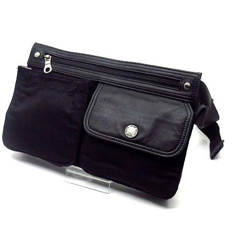 ヒロココシノ HIROKO KOSHINO トランク TRUNK ウエストバッグ ヒップ  