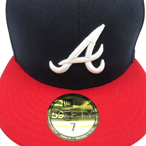 ニューエラ NEW ERA 59FIFTY MLBオンフィールド アトランタブレーブス 
