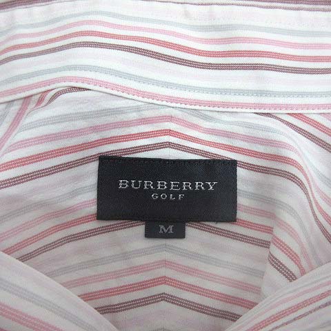 バーバリーゴルフ BURBERRY GOLF ボタンダウン シアサッカー