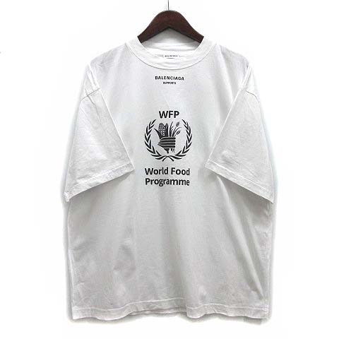 【超希少】BALENCIAGA WFP バレンシアガ ロゴ Tシャツ バレンシアガ BALENCIAGA WFP ロゴ プリント オーバーサイズ T