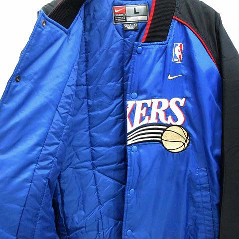 ナイキ NIKE NBA シクサーズ SIXERS ナイロン スタジャン バーシティ