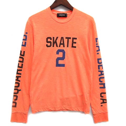 ディースクエアード DSQUARED2 クラック プリント Tシャツ