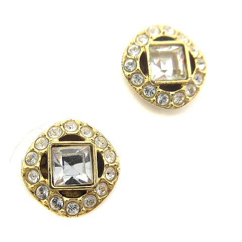 SWAROVSKI - ○極美品/スワロフスキー ピアス 1粒 パヴェ