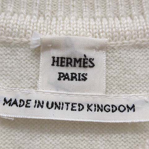 エルメス HERMES 2024SS カシミヤ100％ ニット 半袖 クルー