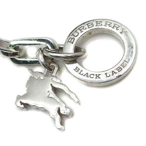 BURBERRY BLACK LABEL シルバー925 美品✨ バーバリーブラックレーベル シルバーネックレス ノバ