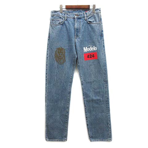 フォートゥーフォー 424 モデロ Modelo Cerveza ライオン プリント 