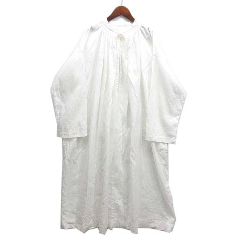 ネストローブ nest Robe WIFE＆HUSBAND チャーチドレス ロング シャツ 