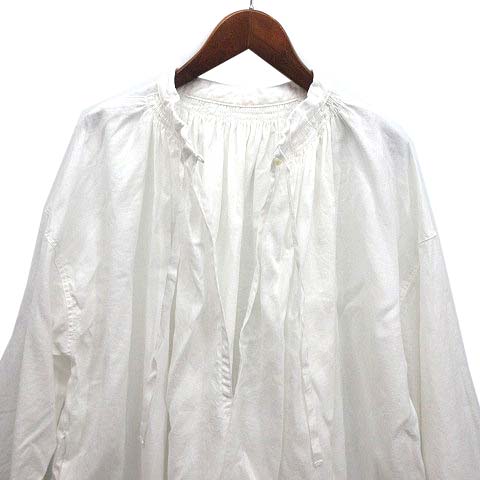 ネストローブ nest Robe WIFE＆HUSBAND チャーチドレス ロング シャツ 