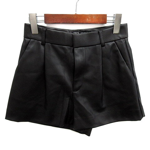 新品タグ付 ダーリッチ ブラック 美シルエットショートパンツ フリー