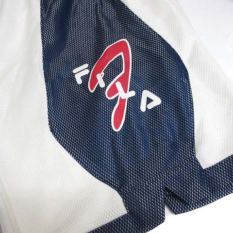FILA - フィラ FILA バスケ ユニフォーム セットアップ シャツ パンツ ホワイトS FILA - フィラ FILA バスケ ユニフォーム セットアップ シャツ