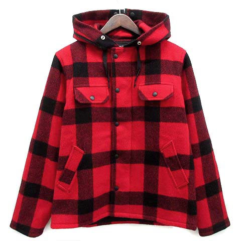 ジョンソンウーレンミルズ Johnson Woolen Mills バッファローチェック 