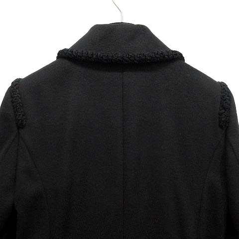 シャネル CHANEL カシミヤ100％ ブレード Aライン ダブル ロング 