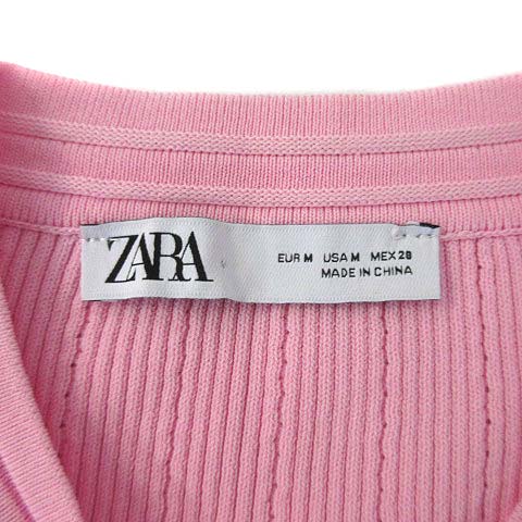 【ZARA】長袖カーディガン ZARA - ❄️冬新作☃️2989◇フラワー 花柄 刺繍 ニット