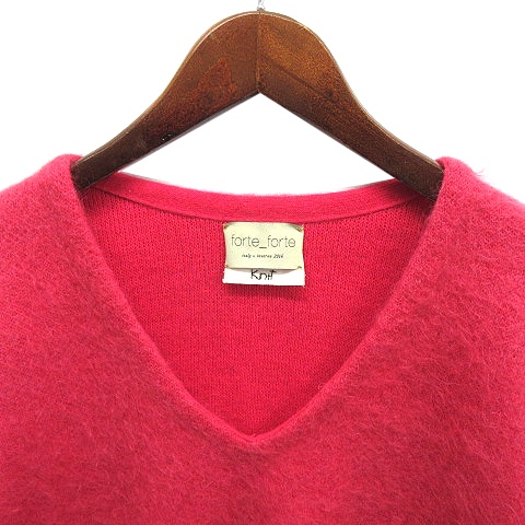 forte_forte フォルテフォルテ モヘア ニット セーター イタリア製