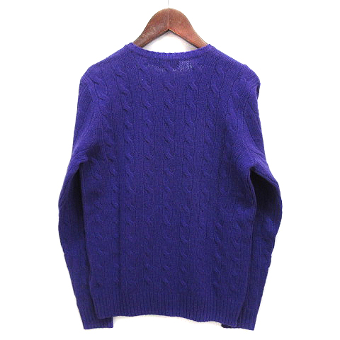 ▼定価16万✨ラルフローレン カシミヤ100% パープルレーベル ケーブルニット ▽定価16万✨ラルフローレン カシミヤ100% パープルレーベル