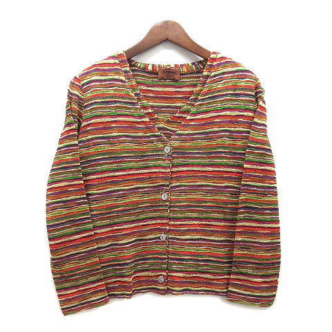 ミッソーニ MISSONI マルチボーダー ツインニット アンサンブル