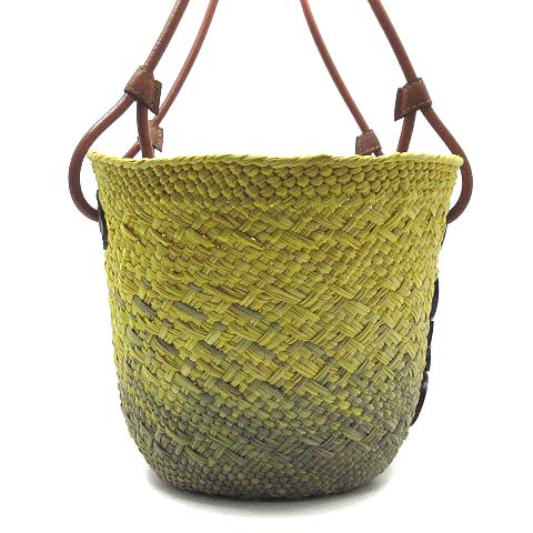 【LOEWE】パウラズ イビザ アナグラム バケットバッグ ロエベ「パウラズイビザ」新作｜ロゴ入りバスケットやラフィアの