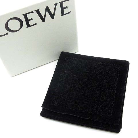 ロエベ LOEWE アナグラム キューブ スタッド ピアス ゴールド ☆AA  