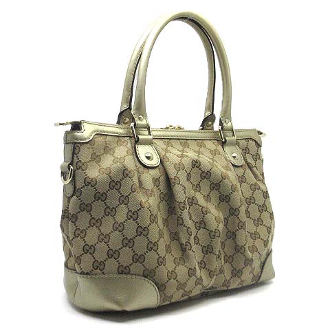 グッチ GUCCI GGキャンバス スーキー 2WAY ハンドバッグ