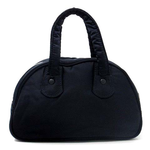 ヘッドポーター HEAD PORTER タンカー ミニ ボストン ハンドバッグ 紺