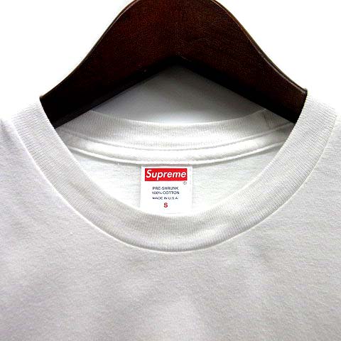 supreme ボックスロゴ20AWロンt 白　L シュプリーム SUPREME ボックスロゴ 長袖 Tシャツ クルーネック ロンT