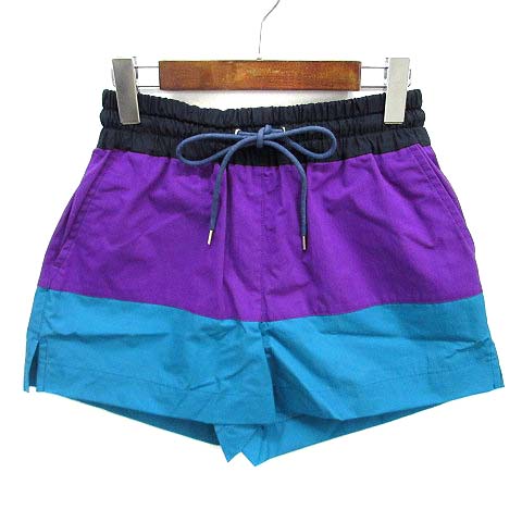 sacai ハーフパンツ ショーツ sacai ショーツスラックス グレー 1