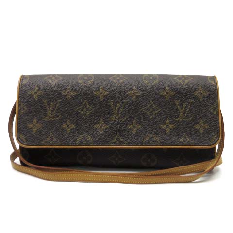 ルイヴィトン LOUIS VUITTON モノグラム ポシェットツインGM