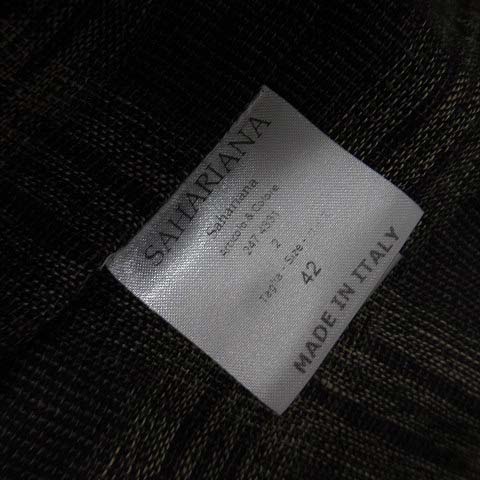 デ ペトリロ De Petrillo サハリアーナ SAHARIANA チェック リネン  