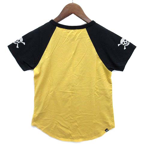 ヒステリックグラマー HYSTERIC GLAMOUR LOUNGE NYC Tシャツ 半袖 イエロー ブラック 黄 黒 F 01241CT26 レディース ヒステリックグラマー HYSTERIC GLAMOUR LOUNGE NYC Tシャツ