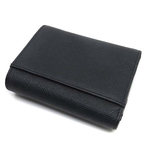 ✨️PRADA✨️ブラック レザー 三つ折り財布 PRADA プラダ 折り