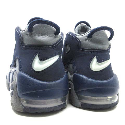 か*い様 NIKEエアモアアップテンポ 96 ネイビー／グレー 国内8月25日発売予定】ナイキ エア モア アップテンポ 96