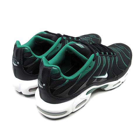 27cm ナイキ エアマックスプラス \"ブラック/マラカイト\" NIKE AIR MAX PLUS BLACK/WHITE-MALACHITE-GUM LIGHT BROWN