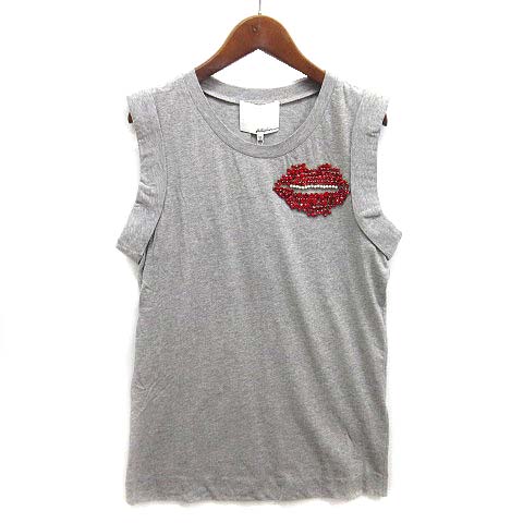 3.1 フィリップリム 3.1 phillip lim ビジュー リップ ノースリーブ T 